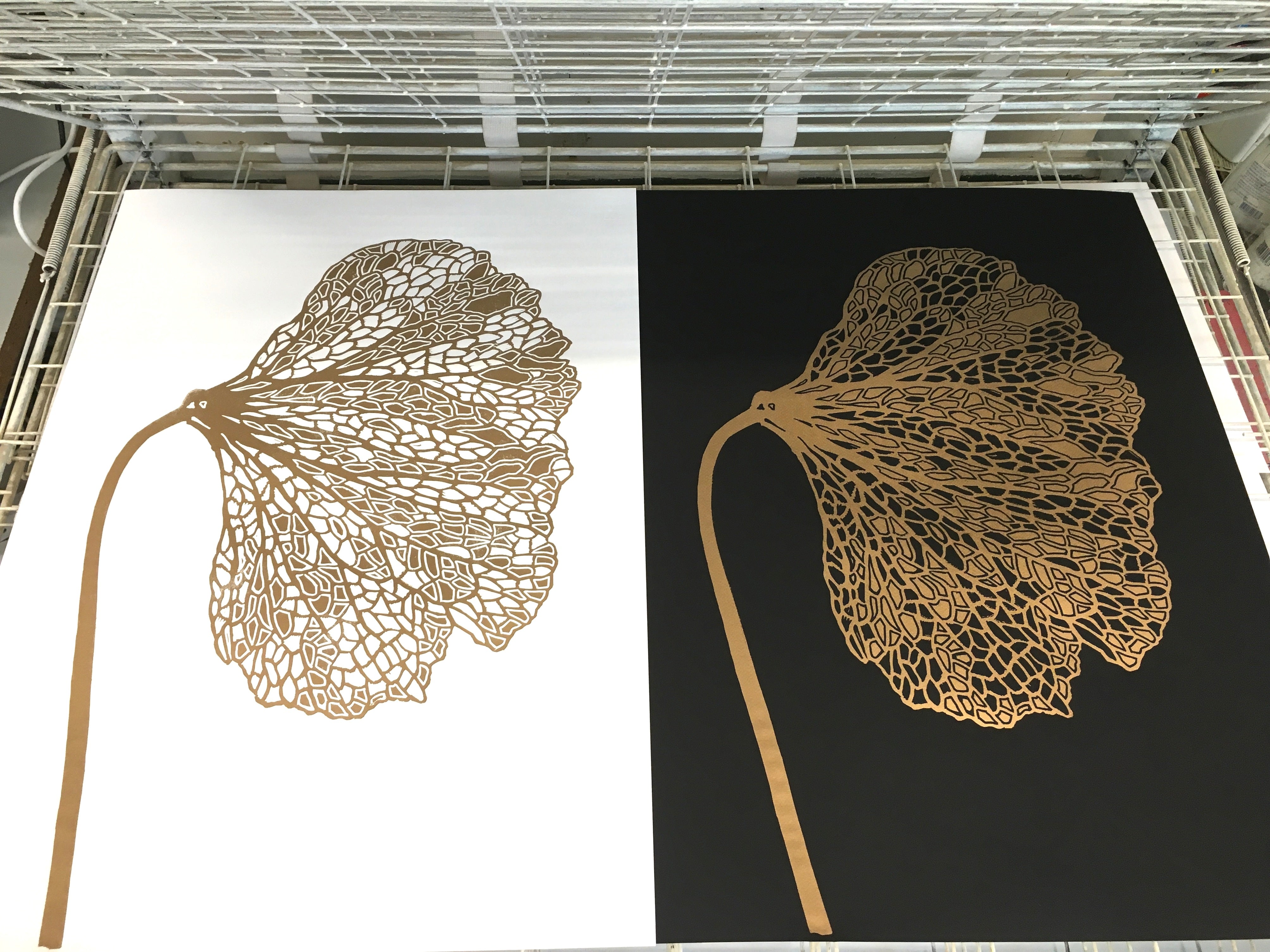 【直径15cm 油彩】もんちゃん#21 原画 シロクマ oilpainting The art of botanic details by Monika Petersen – By Mölle