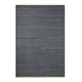Cable Rug by Armadillo, handwoven from a luxurious mix of Italian and Argentinian wools, featuring a chevron pattern created through a traditional soumak weave, with fine cotton fringe edges, available in colors like Calico, Chambray, Seed, Jade, and Bisque, and sizes ranging from 1.7 x 2.4m to 3 x 4m.