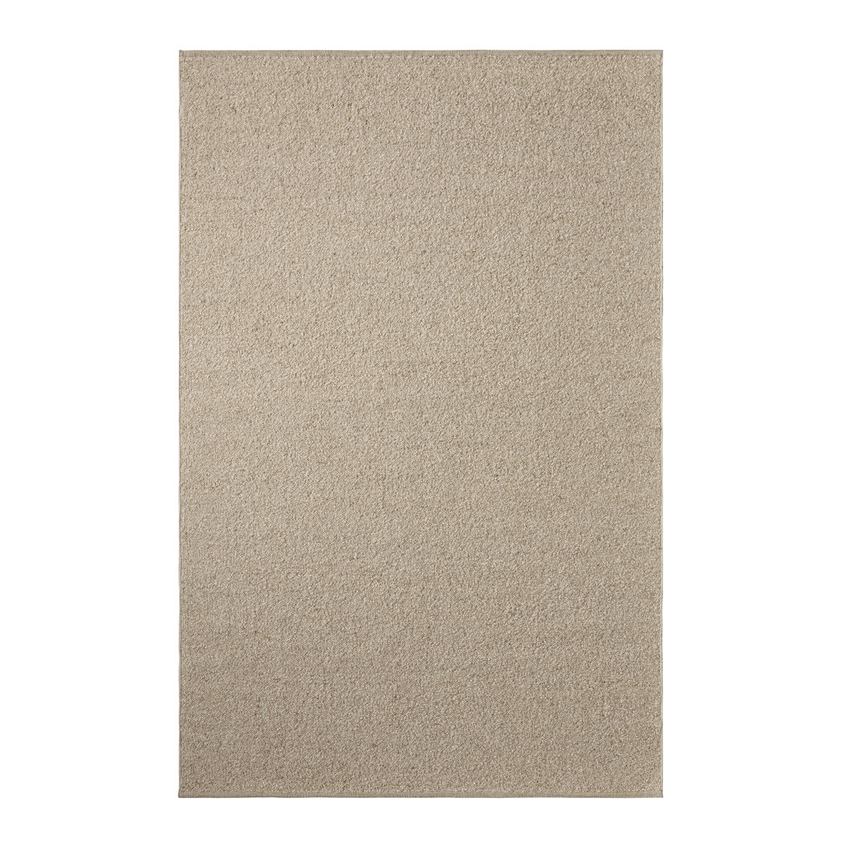 Pebble Rug by Armadillo, hand-knotted from undyed European wool using an Indo-Nepali technique, featuring a chunky weave reminiscent of cozy knitwear, available in the color Foal, offering a plush, textural pile that adds warmth and character to interiors.