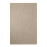 Pebble Rug by Armadillo, hand-knotted from undyed European wool using an Indo-Nepali technique, featuring a chunky weave reminiscent of cozy knitwear, available in the color Foal, offering a plush, textural pile that adds warmth and character to interiors.