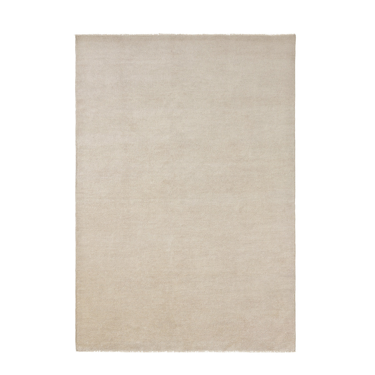 Thatch Rug by Armadillo, hand-knotted with a light pile of refined Persian knots, available in four mineral tones—Concrete, Dew, Marsh, and Pink Salt—and various sizes, crafted from 100% wool with a 100% cotton weft and warp, offering an industrial yet elegant aesthetic.