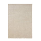 Thatch Rug by Armadillo, hand-knotted with a light pile of refined Persian knots, available in four mineral tones—Concrete, Dew, Marsh, and Pink Salt—and various sizes, crafted from 100% wool with a 100% cotton weft and warp, offering an industrial yet elegant aesthetic.