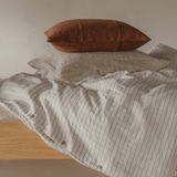 Linnen kussensloop terra