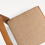 Chair 01 Cushion by Frama in camel color, designed to complement the Chair 01 with added comfort and warmth.