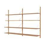 Frama Shelf Library double section natural oak