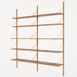 Frama Shelf Library double section natural oak