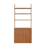 Frama Shelf Library Canvas Cabinet – storage cabinet with wooden door, compatible with Frama Shelf Library wall-mounted shelving units.