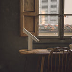 T-Lamp van Frama in white als bureaulamp