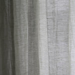 By Mölle's Sheer Linen Curtain 110 gr/m², crafted from open-weave linen woven in Italy, offers a soft, translucent texture that beautifully diffuses light. The fabric's width of 320 cm allows for seamless panels, enhancing the natural ambiance of your space. Available in seven subtle shades, this curtain can be customized with single pleats or wave pleats. Pre-washed for a soft touch and nice drape, it brings a timeless, natural look to any room.
