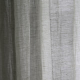 By Mölle's Sheer Linen Curtain 110 gr/m², crafted from open-weave linen woven in Italy, offers a soft, translucent texture that beautifully diffuses light. The fabric's width of 320 cm allows for seamless panels, enhancing the natural ambiance of your space. Available in seven subtle shades, this curtain can be customized with single pleats or wave pleats. Pre-washed for a soft touch and nice drape, it brings a timeless, natural look to any room.