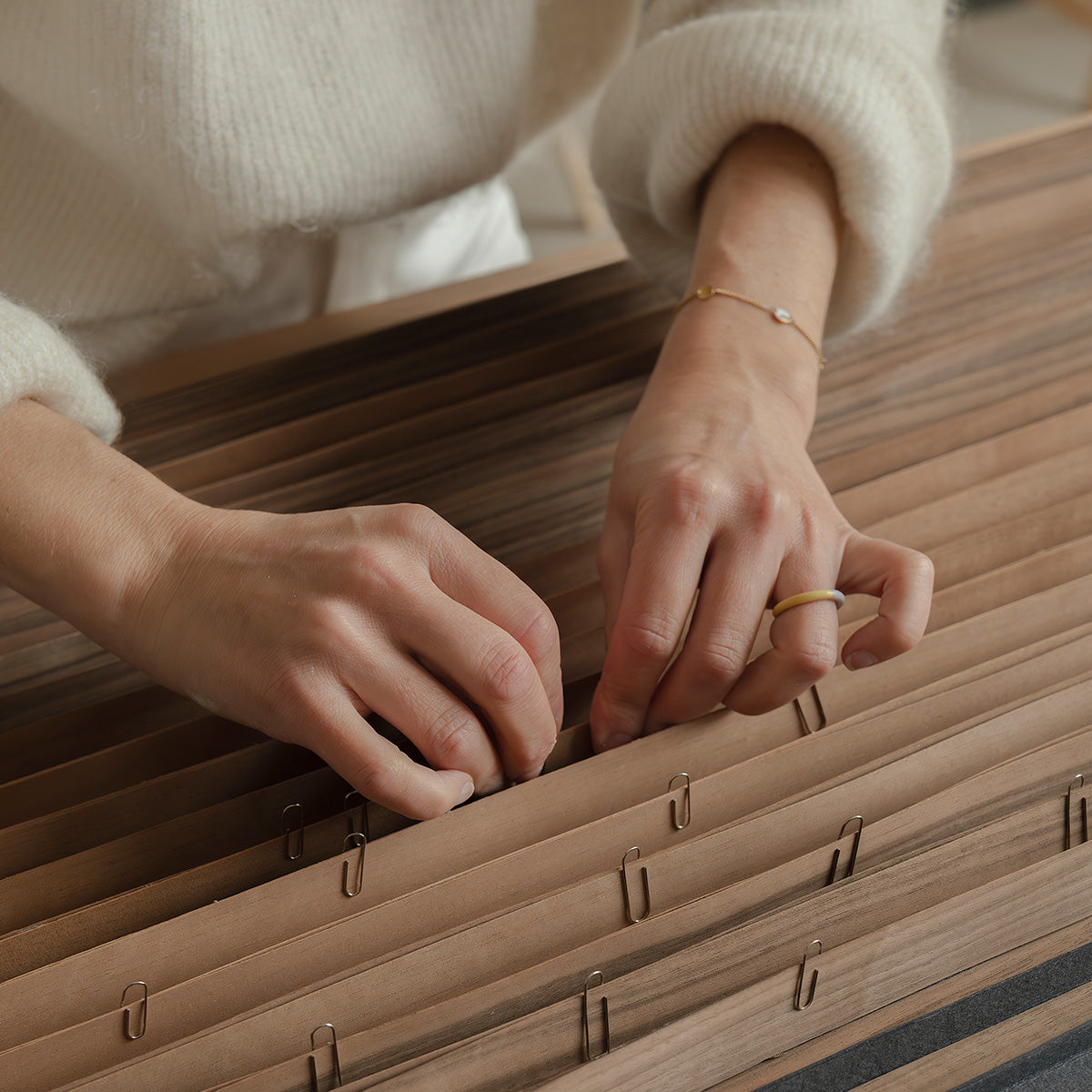 By Mölle expo Marike Andeweg Rhythm wood no. 14