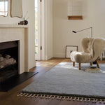 Petra Rug by Armadillo, hand-knotted from pure wool, available in various neutral tones, featuring a subtle texture and minimalist design that adds warmth and elegance to any interior.