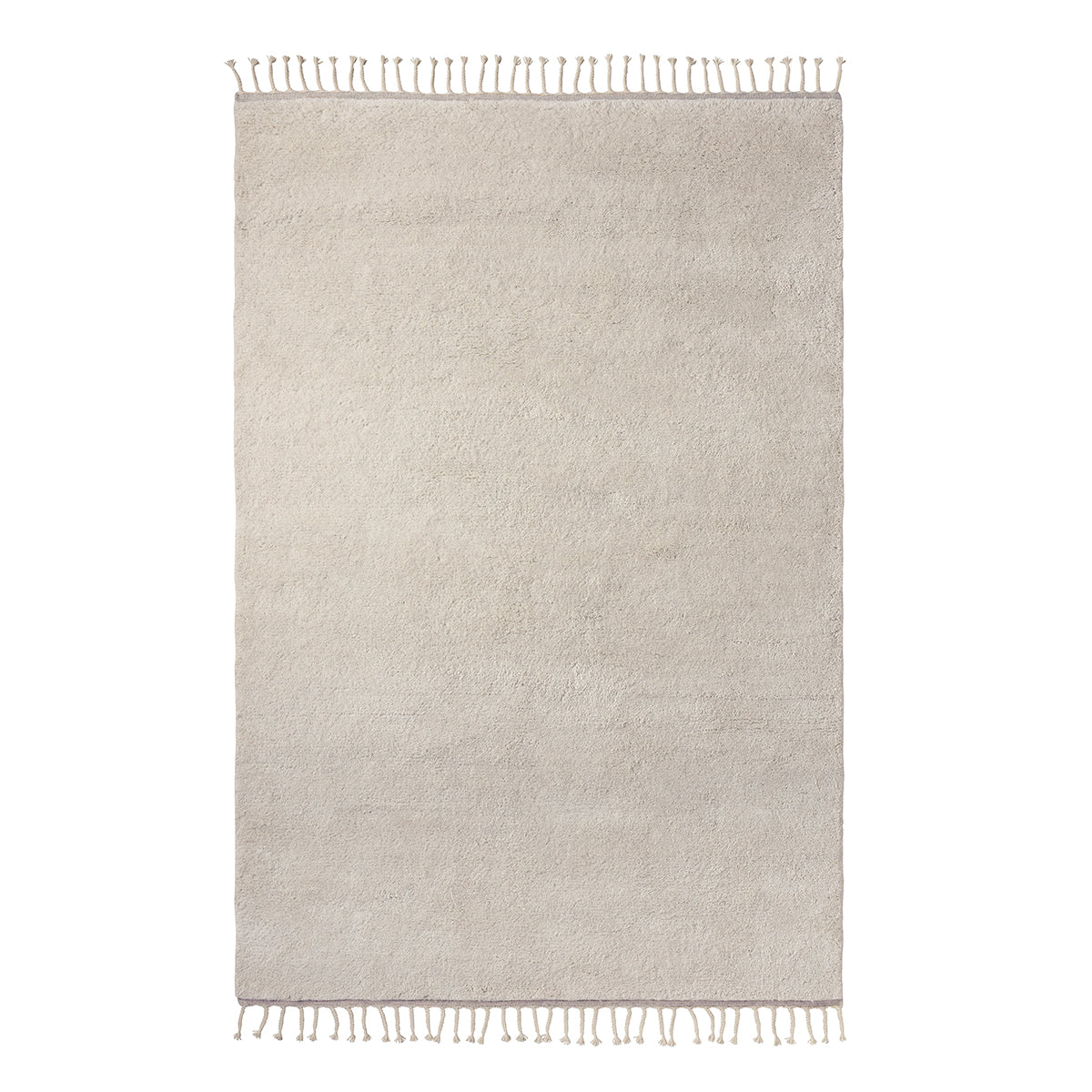 Petra Rug by Armadillo, hand-knotted from pure wool, available in various neutral tones, featuring a subtle texture and minimalist design that adds warmth and elegance to any interior.