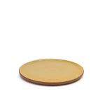 Handthrown ceramic plate S by By Mölle – 20 cm diameter, crafted from stoneware with a matte glaze derived from pigments sourced from IJssel clay, showcasing unique textures and colors shaped by the river and surrounding landscape.