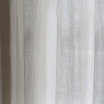 By Mölle's Sheer Linen Curtain 110 gr/m², crafted from open-weave linen woven in Italy, offers a soft, translucent texture that beautifully diffuses light. The fabric's width of 320 cm allows for seamless panels, enhancing the natural ambiance of your space. Available in seven subtle shades, this curtain can be customized with single pleats or wave pleats. Pre-washed for a soft touch and nice drape, it brings a timeless, natural look to any room.