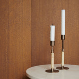 Duca bronze candle holder