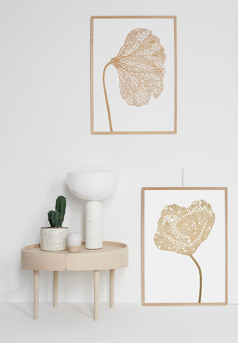 Oak frame 50 x 70 cm