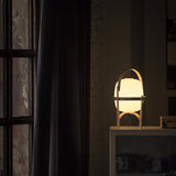 Cestita handgemaakt houten lamp
