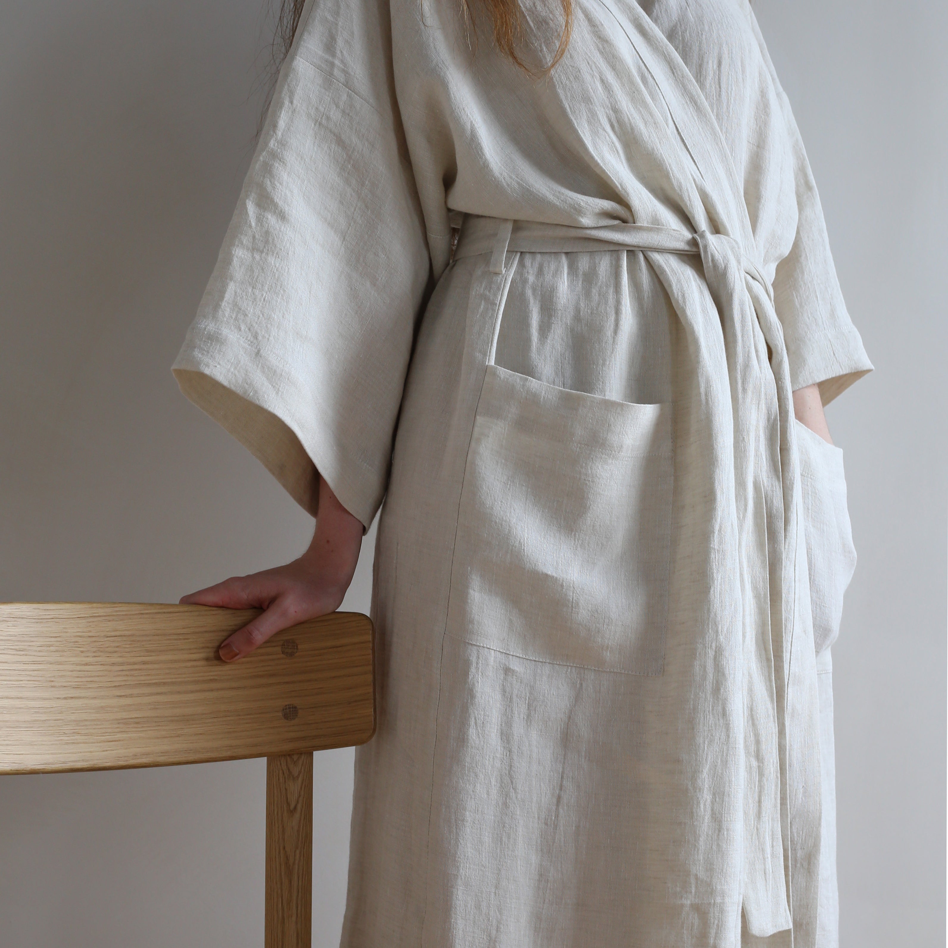 By Mölle linnen kimono