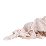 Linnen plaid blush