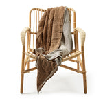 Linnen plaid hazel