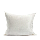 Linnen kussensloop cocoa stripe