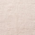 Blush linen cushion