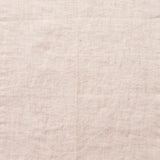 Blush linen cushion