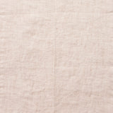 Blush linen cushion