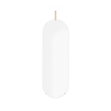 Moebe tall wall mirror brass