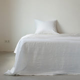 puur wit beddengoed van 100% linnen