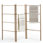 Linnen hamamdoek flax/wit
