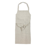 Linen apron flax