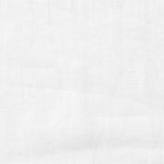 Pure white linnen beddenhoes