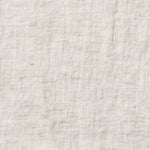 Sea shell linen cushion
