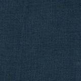 Indigo linen cushion