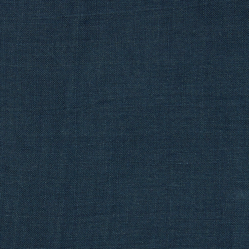 Indigo linen cushion