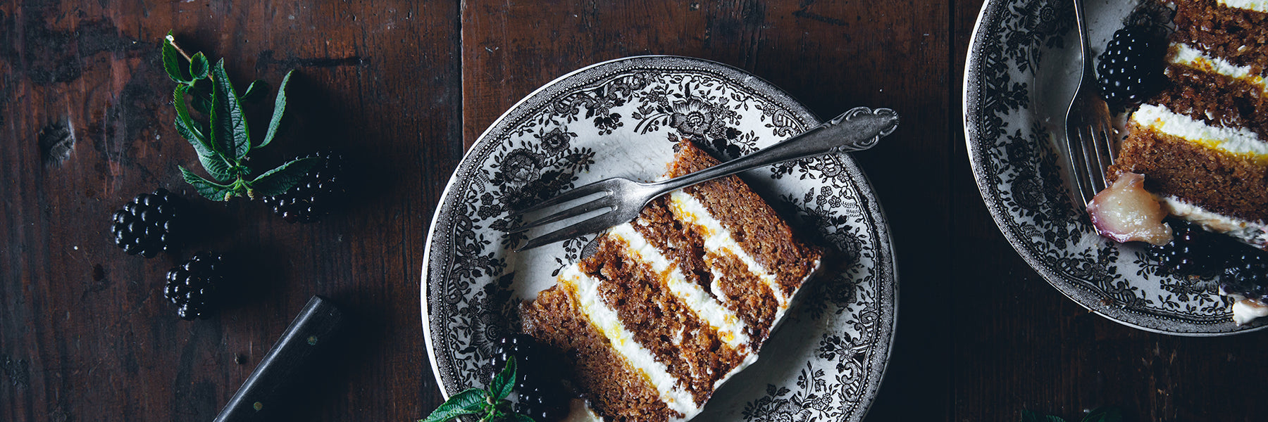 homemade peach carrot cake with cream cheese frosting