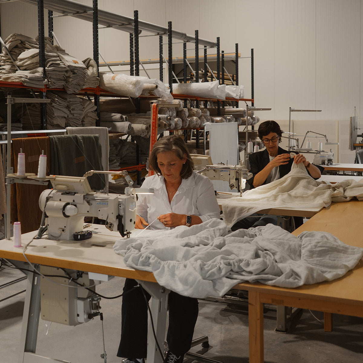 Visit the By Mölle linen atelier in Dalfsen