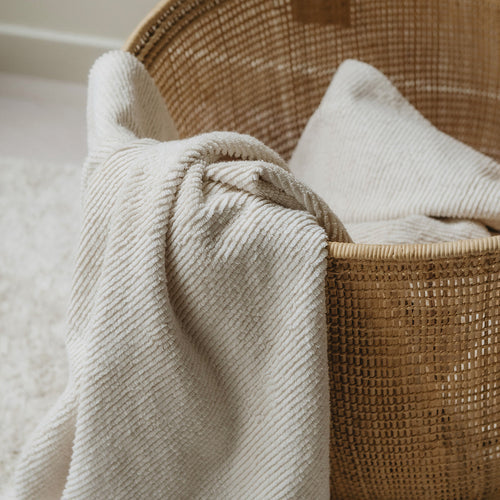 The natural beauty of our undyed towels