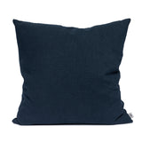Linen cushion indigo