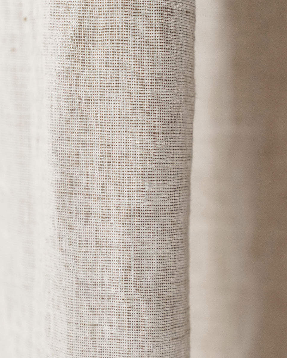 Textured linen roman - Sand - Sample
