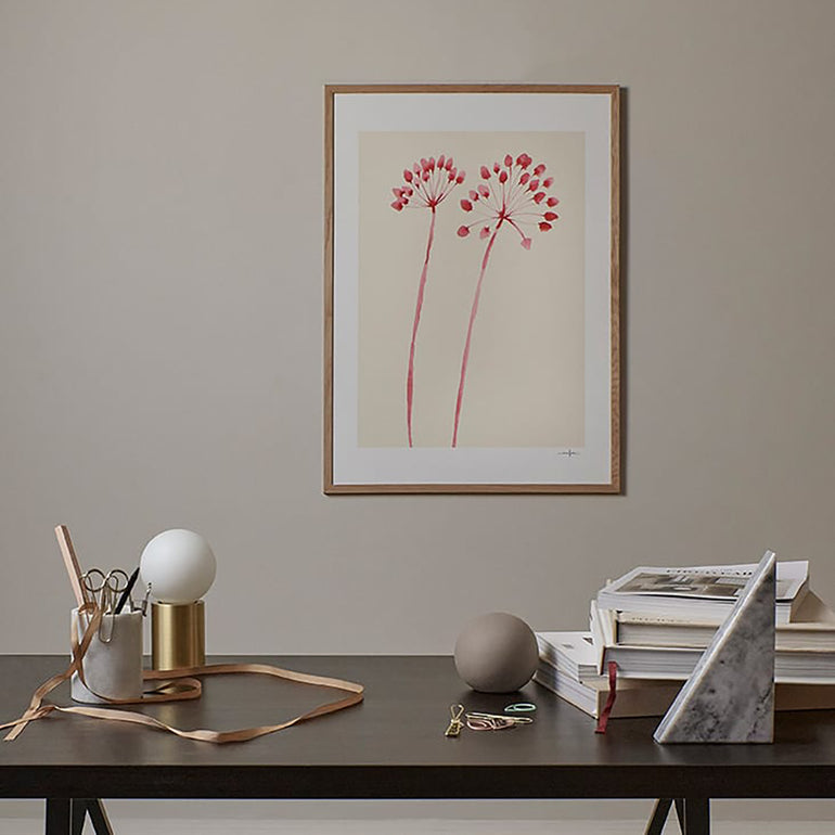 By Mölle kunst print van Ana Frois, Flowers 02 in lijst