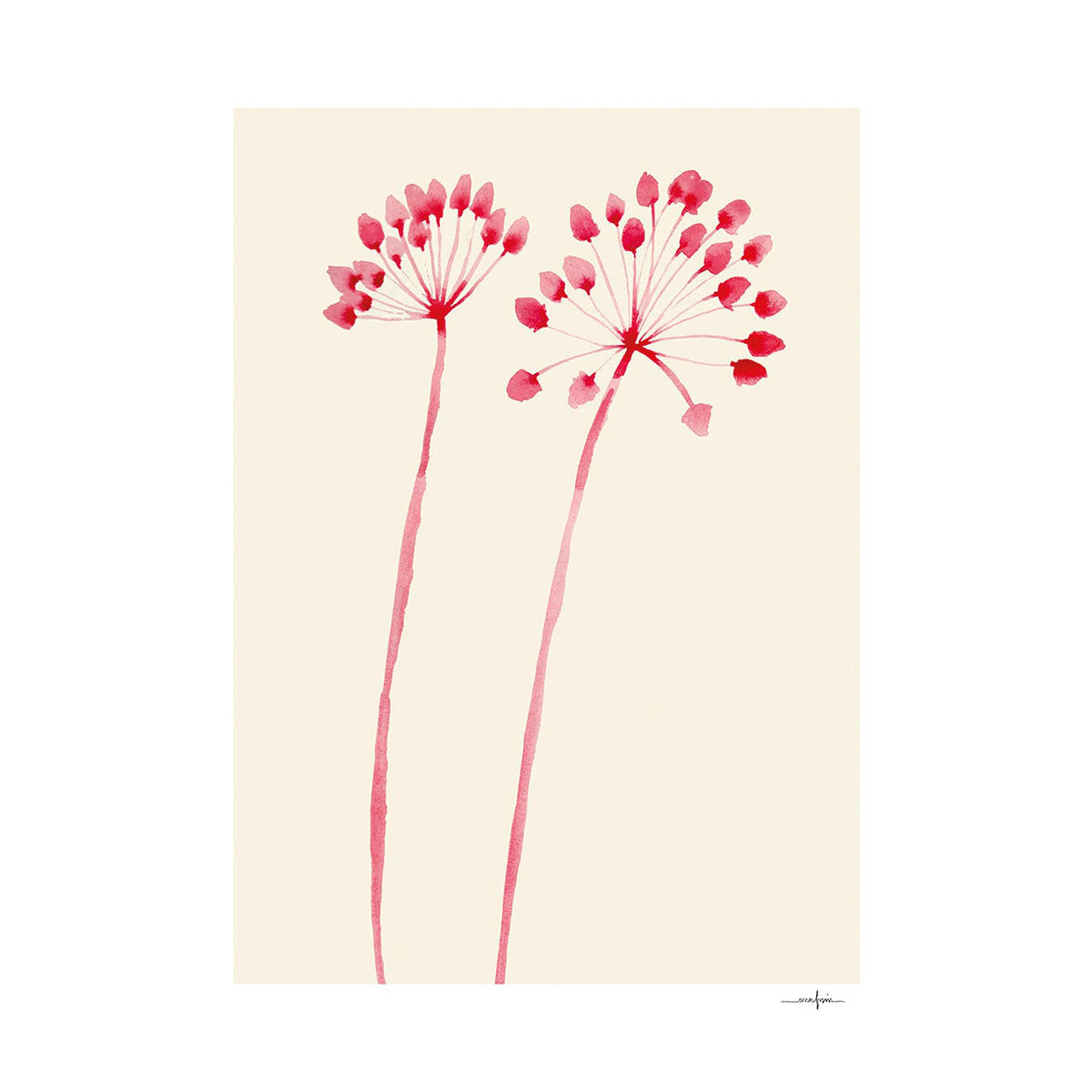 By Mölle kunst print van Ana Frois, Flowers 02 