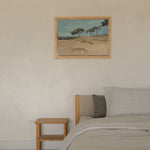 Veng bed frame en Alling side table
