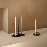 Clip table candleholder