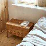 A line storage bench small