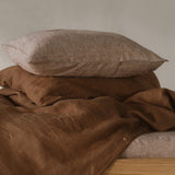 Linen pillow case hazel