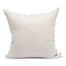 Linen Cushion Alabaster by By Mölle – 50x50 cm, made of 100% pre-washed European linen with a chambray weave of creamy beige and off-white yarns, featuring a soft, neutral shade with pale pink undertones.