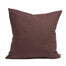 By Mölle linnen kussen in de kleur plum